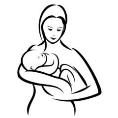 Mother and baby
