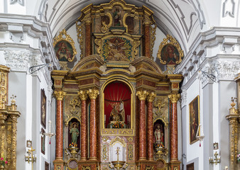 Fototapeta na wymiar Church of Santa Cecilia, Ronda