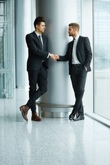 Business People. Successful Business Partner Shaking Hands in th