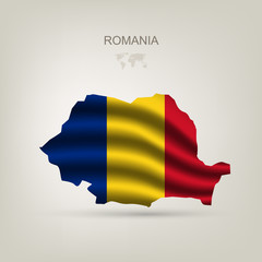 Flag of Romania as a country