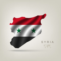 Flag of Syria as a country