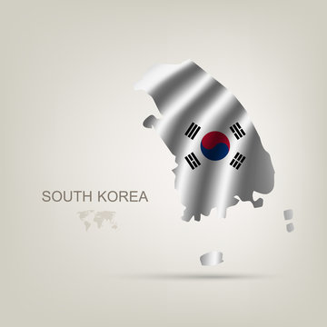 flag of South Korea as a country