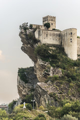 Fototapeta na wymiar Fortress on the rock