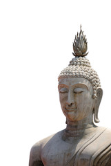 Buddha statues in temple of Thailand