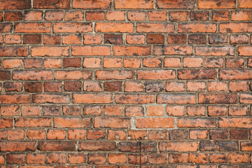 Old worn brickwall