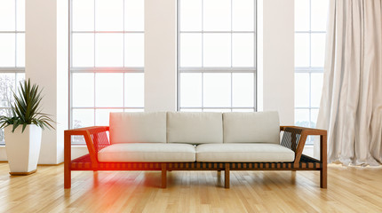 Vintage living room
