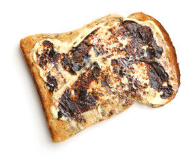 Buttered Toast with Yeast Extract Spread