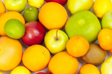 Citrus fruit background