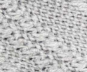 Background from knitted fabrics