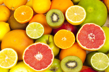 Obraz na płótnie Canvas Citrus fruit background