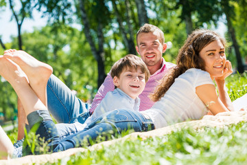 Fototapeta premium Weekend with family