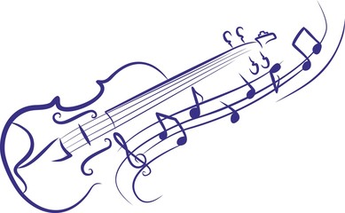 Obraz premium Скрипка