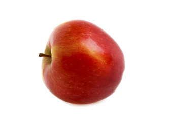 Red apple isolated on a white background