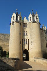 Fototapeta premium Maine-et-Loire - Montreuil-Bellay - Entrée du château