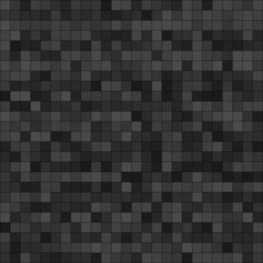 Abstract digital grey pixels seamless pattern background