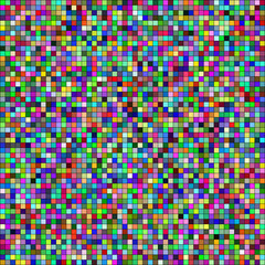 Abstract digital colorful pixels seamless pattern background