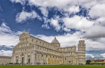 Printed kitchen splashbacks Artistic monument Beautiful view of Pisa Cathedral.