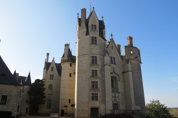 Fototapeta na wymiar Maine et Loire - Château renaissace Montreuil Bellay