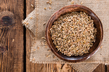 Portion of Spelt