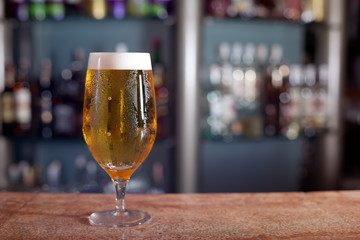 Glass of beer