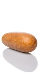 Old cucumber, favorite Asian ingredient for soup over white