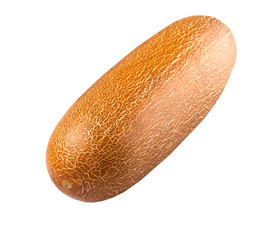 Old cucumber, favorite Asian ingredient for soup over white