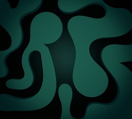 dark green blue geometry pattern