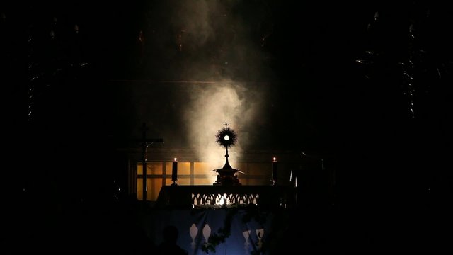 Adoration. Adoration of the Blessed Sacrament