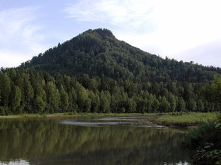 Fototapeta na wymiar Svan river