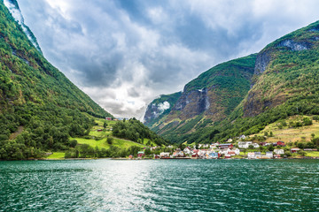 Country summer landscape, Norway