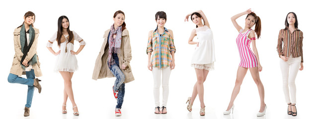 Fototapeta premium asian women