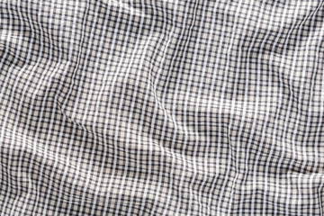 Checkerboard pattern cloth texture