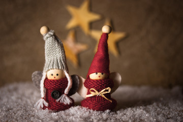 Weihnachtliche Püppchen