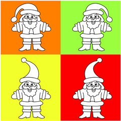 santa claus vector