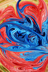 Mixed paint background