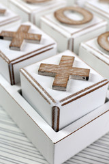 Game of Tic Tac Toe, close-up