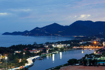 Chaweng Beach on Koh Samui Thailand