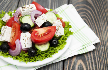 Fresh Greek salad