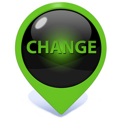Change pointer icon on white background