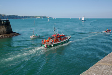 Vedette de sauvetage en mer