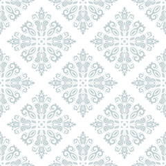 Damask Seamless Vector Pattern. Orient Background