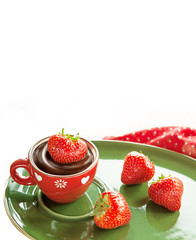 Strawberry in Chocolate