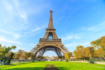 Eiffel Tower in Paris, France 