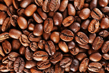 Coffee beans, close-up