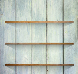 Wooden book Shelf background
