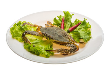 Raw crab