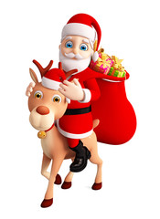 3d santa for christmas