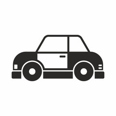 Toy car icon