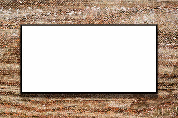 Empty billboard
