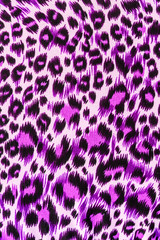 texture of print fabric stripes leopard